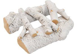Moda Flame 16" Birch Ceramic Fireplace Gas Logs - 5 Piece N2