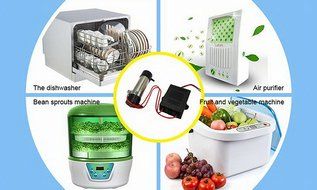 YueYueZou&reg; Portable Ozonizer Ozone Generator for Air Water Plant Sterilizer Purifier 500mg/hr N2