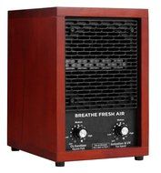 Breathe Fresh Air HEPA Filter Ionic Ionizer Air Purifier with UV Sterilizer and 2 Ceramic Ozone Plates