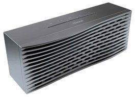 iSound ConcertBlok Pro Rechargeable Portable Wireless Speaker Plus Speakerphone (Black)