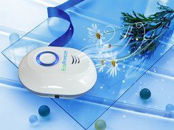Eco Breeze Home and Office Air Purifier - Bad Odor Eliminator - Best Ionic Air Purifiers - Ozone Air Purifier... N2
