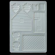 DIY Decor Tool Christmas House Cake Mold Chocolate Baking Mould Pudding Jelly shopping N5