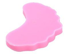 Kobwa(TM) Baby Shower Theme 3D Shoe Shape Silicone Cake Mold Candy Jelly Fondant Making Mold Tools (Pink) with... N10