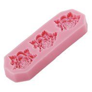 Kobwa(TM) Baby Shower Theme 3D Shoe Shape Silicone Cake Mold Candy Jelly Fondant Making Mold Tools (Pink) with... N11
