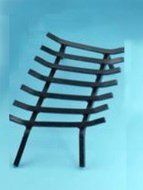 Chimney 26324 .62 in. Bar Stock- 6 Bar Welded Steel Grate- 24 in. Front X 20 in. Back X 12 in. Deep X 6.25 in....