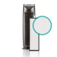 Alen T500 Tower Air Purifier with HEPA-Pure Filter for Allergies and Dust (Black, 1-Pack) N25