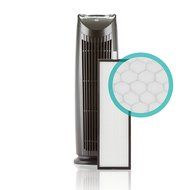 Alen T500 Tower Air Purifier with HEPA-Pure Filter for Allergies and Dust (Black, 1-Pack) N26
