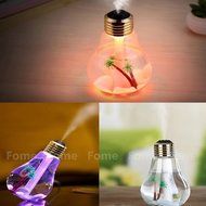 USB humidifier, Jaragar Portable Bulb Design Humidifier 400ml Capacity Lamp Air Humidifier 7 Colorful LED Night... N14