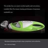 BDQFEI(TM) Mini handheld Car vacuum cleaner wireless Automotive dust collector green color N5