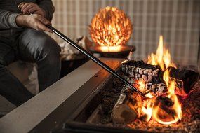 Firedragon: Blow Poke Fireplace Tool N3