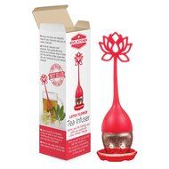 Lotus Flower Loose Leaf long-handled Tea Infuser - Genuine Best Tea Scoop Strainer for Herbal, Weight-Loss, Detox... N9