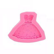 "dipshop Wedding Dress Fondant Mold Silicone Cake Decorating Craft Sugar Chocolate Mould" shopping N4