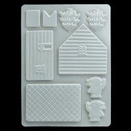 DIY Decor Tool Christmas House Cake Mold Chocolate Baking Mould Pudding Jelly shopping N6