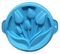 1 X 9" Sunflower Bread Pie Flan Tart Birthday Party Cake Silicone Mold Pan Bakeware N11