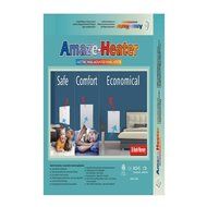 Amaze-Heater Wall Mounted Room Space Heater, 600 Watt, 120 Volts