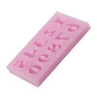 Kobwa(TM) Baby Shower Theme 3D Shoe Shape Silicone Cake Mold Candy Jelly Fondant Making Mold Tools (Pink) with... N17