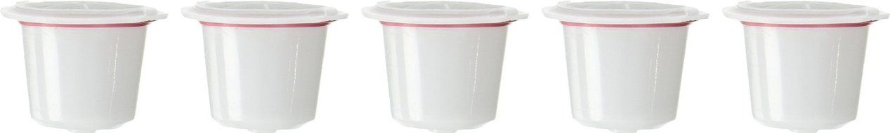 Refillable Capsule for Nespresso, 5-Pack