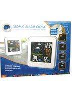 Lacrosse Color Wireless Automic Weather Station, Atomic Alarm Clock. N3