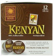 Copper Moon Kona Blend Single Cup Pod, 40 Count for Keurig K-cup Brewers N38