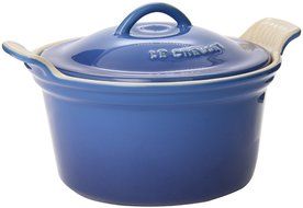 Le Creuset Heritage Stoneware 18oz. Covered Cocotte, Marseille