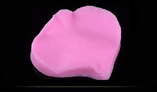 AnnyMart&reg; Rose Petals 3D Silicone Cake Impress Mold Roseleaf Flower Sugar Paste Soap Mold N6