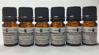 White Orchid Aromatherapy Electric Ultrasonic Ceramic Diffuser &amp; Fragrance Gift Set of 6 Essential Oils (5 ml... N5