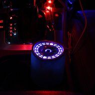Car air purifier anion purifier car purifier in addition to formaldehyde virus (Wine red) N2