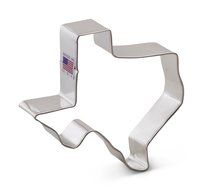 Ann Clark Texas Cookie Cutter - 4.75 Inches - Tin Plated Steel