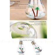 USB humidifier, Jaragar Portable Bulb Design Humidifier 400ml Capacity Lamp Air Humidifier 7 Colorful LED Night... N17