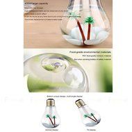 USB humidifier, Jaragar Portable Bulb Design Humidifier 400ml Capacity Lamp Air Humidifier 7 Colorful LED Night... N19