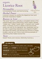 Traditional Medicinals Herbal Tea Organic Licorice Root -- 16 Tea Bags N2