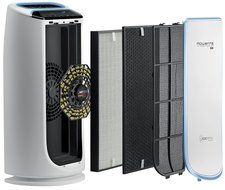 Rowenta PU6020 Intense Pure Air 800-Square Feet Air Purifier with Pollution Sensors and 4-Filters Including HEPA...