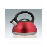Creative Home Sphere 3-Quart Cranberry Stainless Steel Tea Kettle