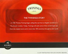 Twinings English Breakfast Tea, Keurig K-Cups, 24 Count N112