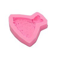 "dipshop Wedding Dress Fondant Mold Silicone Cake Decorating Craft Sugar Chocolate Mould" shopping N5