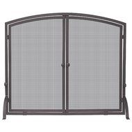 Blue Rhino Bronze Arched Single Panel Screen with Doors