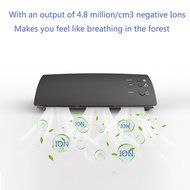 HAYATA Portable Car Air Purifier,Ionizer,Ionic Air cleaner, Car Air Freshener and Order Eliminator removers cigarettes... N6