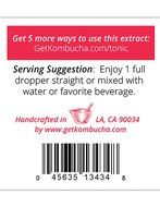 Kidney Liver Lung Tonic with Organic Kombucha Tea Extract by Getkombucha - (1-2 Month Supply). N2