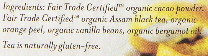Numi Organic Indulgent Tea, Chocolate Rooibos, Caffeine Free Herbal Teasan, 12 Count Tea Bags (Pack of 3) N6