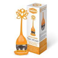 Lotus Flower Loose Leaf long-handled Tea Infuser - Genuine Best Tea Scoop Strainer for Herbal, Weight-Loss, Detox... N14