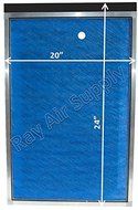 Dynamic Air Cleaner Replacement Filter Pads 20X24 Refills (3 Pack) N2