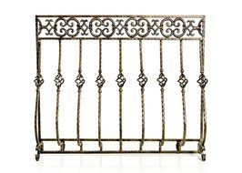 Fireplace Screen Cast Iron-Tuscany (Antique Copper)