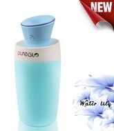 pureGLO USB Mini Humidifier - 250ML Ultrasonic Cool Mist Travel Portable Air Purifier - Quiet Personal Humidifier... N6