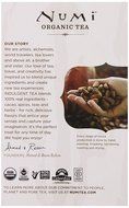 Numi Organic Indulgent Tea, Chocolate Rooibos, Caffeine Free Herbal Teasan, 12 Count Tea Bags (Pack of 3) N12
