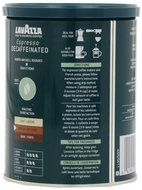Lavazza Decaffeinated Espresso Ground Coffee, Medium roast, 8-Ounce Cans (Pack of 4) N3