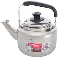 Extra Large Size 7.5 Liter Zebra Polished Mirror Finish Stainless Steel Whistling Canister Stovetop Teakettle...