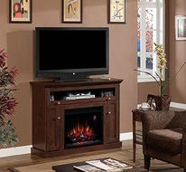 Classic Flame Windsor Fireplace in Brown Cherry
