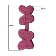 Joylive Diy 3d Butterfly Fondant Cake Chocolate Sugarcraft Mold Mould Cutter Silicone Tools Random Color N3