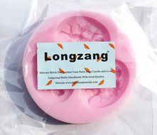 Longzang mini Angel F0194 Fondant Mold Silicone Sugar mold Craft Molds DIY gumpaste flowers Cake Decorating