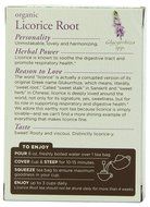 Traditional Medicinals Herbal Tea Organic Licorice Root -- 16 Tea Bags N7